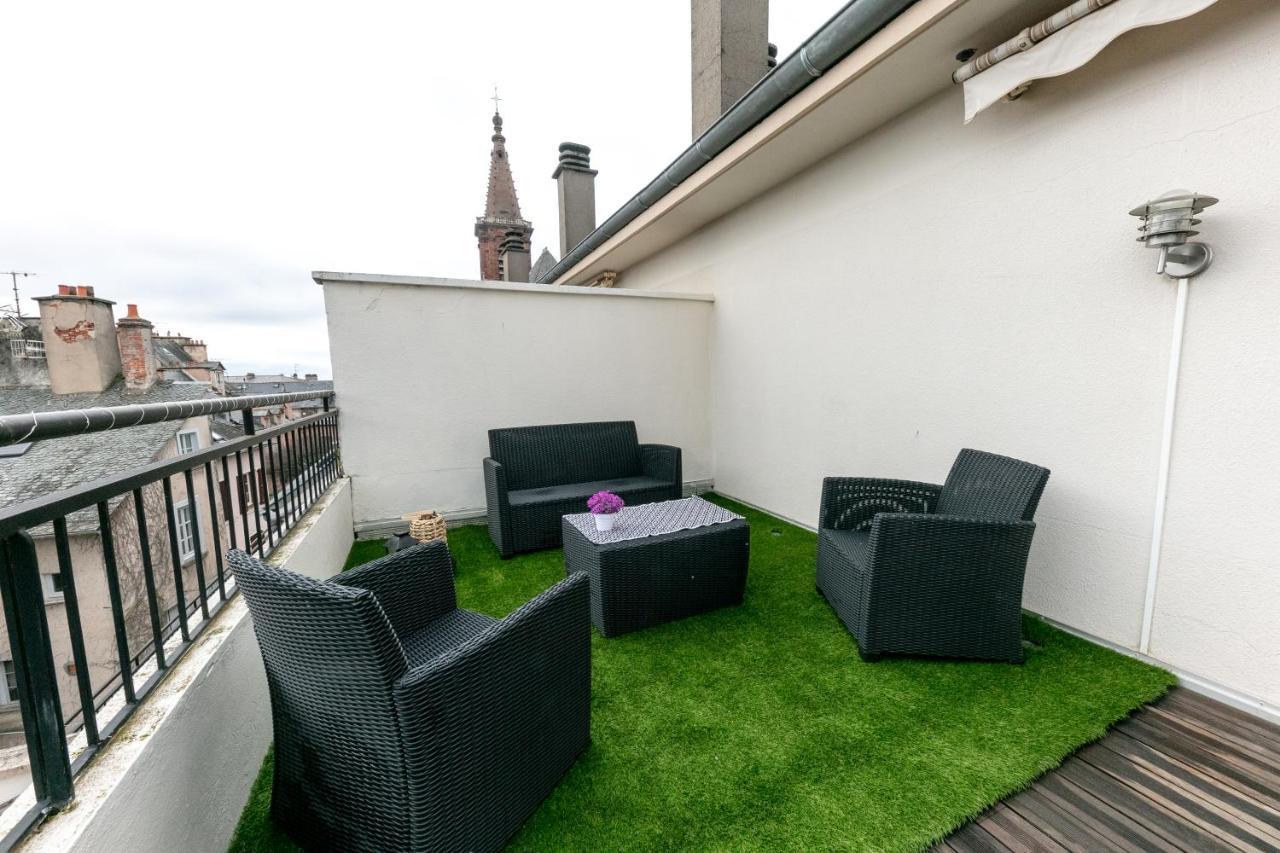 La Terrasse De St Amans Appartement Rodez Buitenkant foto