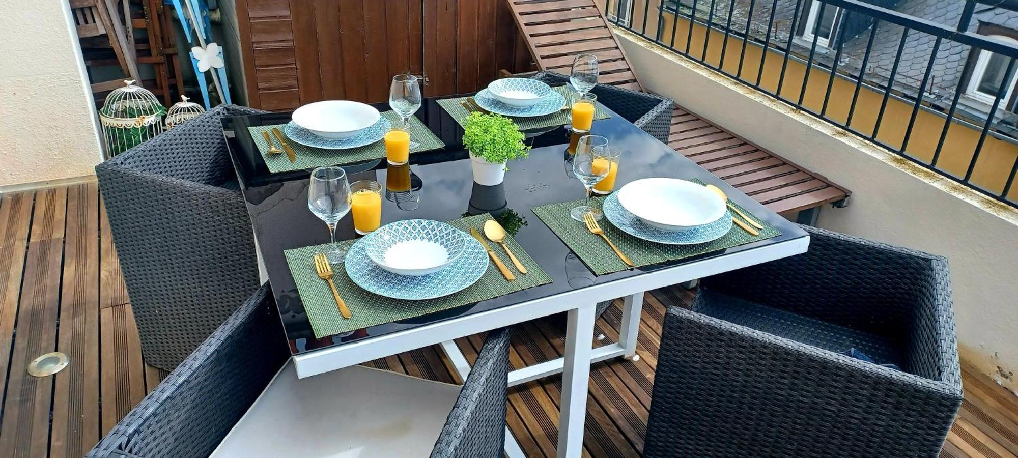 La Terrasse De St Amans Appartement Rodez Buitenkant foto